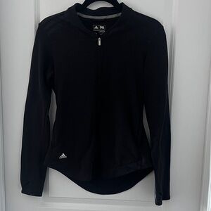 Adidas Women's Black Zip-Up Sweater